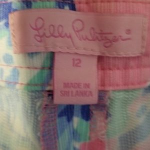 Lilly Pulitzer barefoot princess shorts